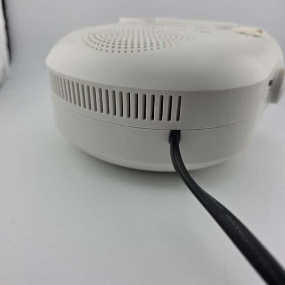 Sony Dream Machine ICF-C318 White Plastic Digital AM/FM Dual Alarm Clock Radio - Picture 5 of 10